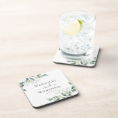 Dessous-de-verre Mariage de verdure Eucalyptus (Côté Droit)