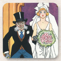 Mariage drôle vintage, romance de mai décembre