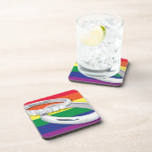 Dessous-de-verre Mariage gay lesbien (Côté Droit)