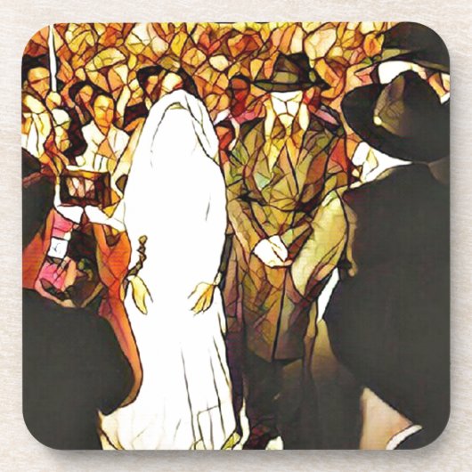 Dessous-de-verre Mariage Hassidic (Devant)