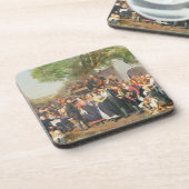 Dessous-de-verre Mariage rural en Basse Autriche (huile sur la (Côté gauche)