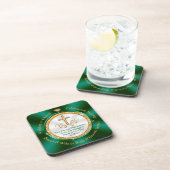 Dessous de verre Mariages personnalisés Faveurs, E (Côté Droit)