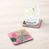 Dessous de verre Marie Antoinette Pink Hydrangeas (Côté Droit)