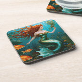 Dessous-de-verre "Marielle" - Belle sirène dansante (Côté gauche)