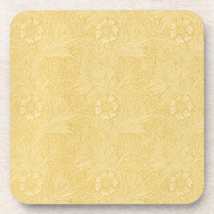 Dessous-de-verre Marigold par William Morris, Vintage Garden Flower