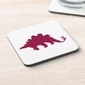 Dessous-de-verre Maroon Dinosaur (Côté gauche)