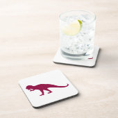 Dessous-de-verre Maroon Dinosaur (Côté Droit)