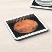 Dessous-de-verre Mars est vivante (Côté gauche)