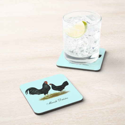 Dessous-de-verre Marsh Daisy Chickens (Côté Droit)