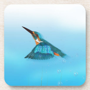 Dessous-de-verre Martin-pêcheur