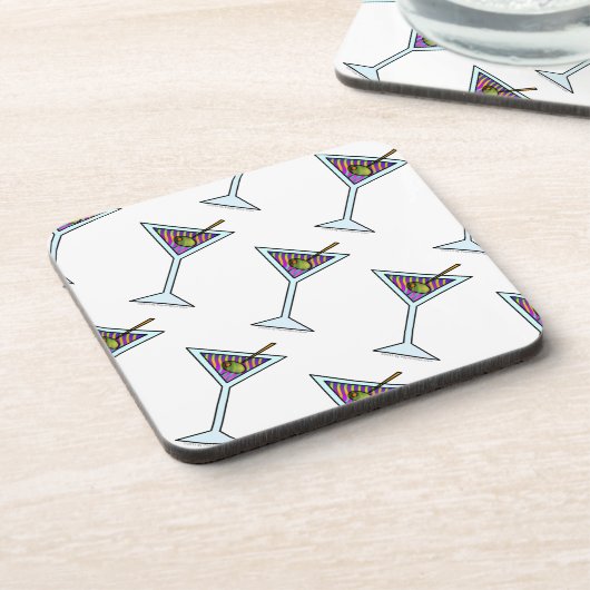 DESSOUS DE VERRE MARTINI (Côté gauche)