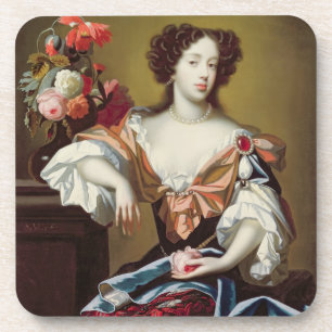 Dessous-de-verre Mary de Modène (1658-1718), c.1680 (huile sur la