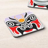 Dessous-de-verre Masque de dragon tribal (Côté gauche)