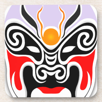 Dessous-de-verre Masque de dragon tribal