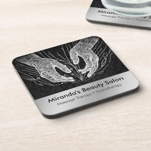 Dessous-de-verre Massage Thérapie Guérison Mains Énergie Spa Bien-ê