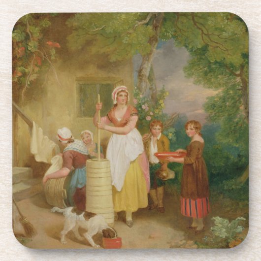 Dessous-de-verre Matin, 1799 (huile sur la toile) (Devant)