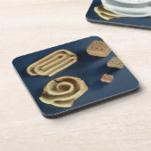 Dessous-de-verre Matrices de grès et jeu de labyrinthe de terre (Côté gauche)