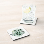 Dessous-de-verre Matthieu 19:26 Avec Dieu toutes choses Feuille pos (Côté Droit)