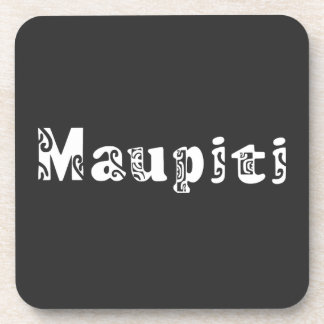 Dessous-de-verre MAUPITI (blanc)