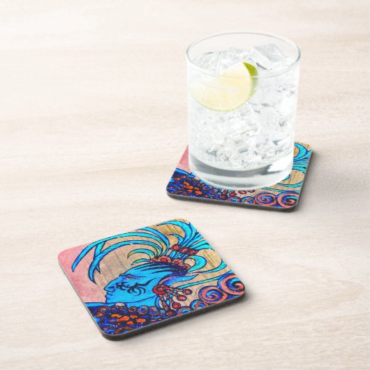 Dessous-de-verre Mayan Elf : Défiance (Côté Droit)