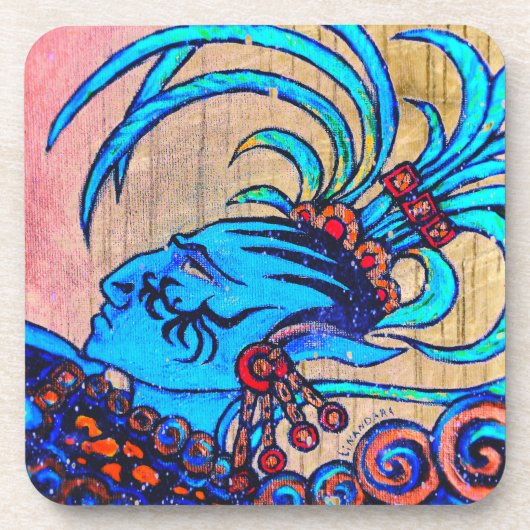 Dessous-de-verre Mayan Elf : Défiance (Devant)