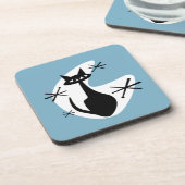 Dessous de verre MCM Âge atomique Kitty Boomerang (Côté gauche)