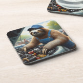 Dessous-de-verre Mécanique de fentes (Côté gauche)