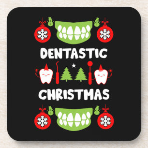 Dessous-de-verre Médecin dentaire Xmas