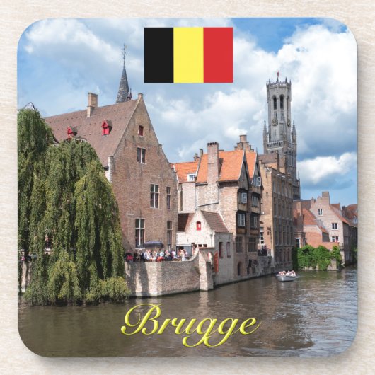 Dessous-de-verre Medieval Brugge (Devant)
