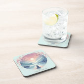 Dessous-de-verre Méditation nature apaisante (Côté Droit)