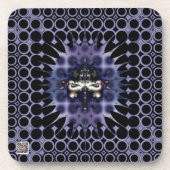 Dessous-de-verre Méditation Violette (Devant)