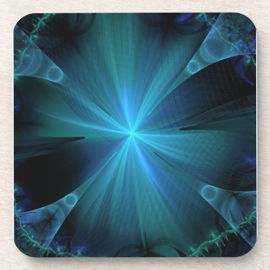 Dessous-de-verre Méduses bleues (Devant)