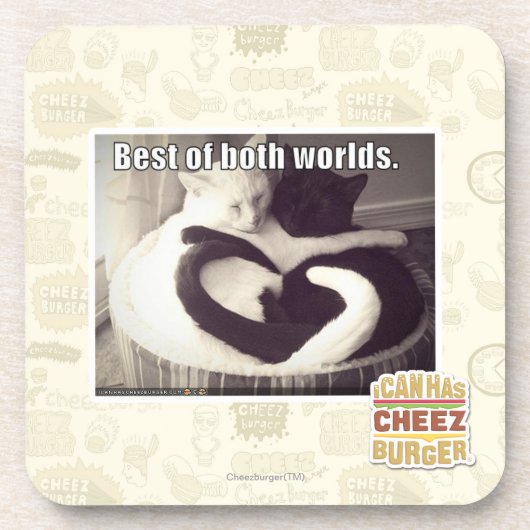 Dessous-de-verre Meilleur des deux mondes (Devant)