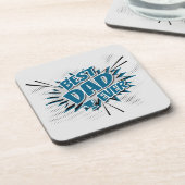 Dessous-de-verre Meilleur papa jamais (Côté gauche)