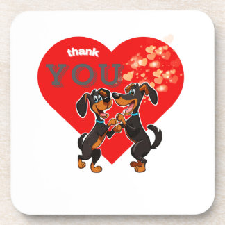 Dessous-de-verre meilleurs amis