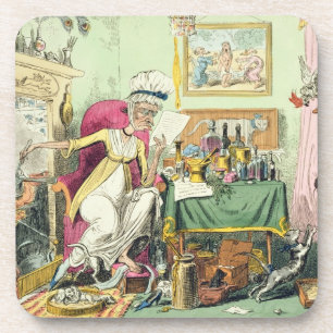 Dessous-de-verre Mélange d'une recette pour des grains, éditée par