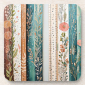 Dessous-de-verre mélanges de motifs shabby chic (Devant)
