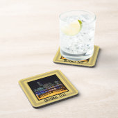 Dessous-de-verre Melbourne Australie Lumières CBD au-dessus du pont (Côté Droit)