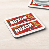 Dessous-de-verre Mellons Buxom (Côté gauche)