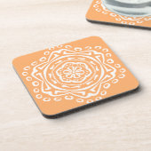 Dessous-de-verre Melon Mandala (Côté gauche)
