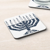 Dessous-de-verre Menorah (Côté gauche)