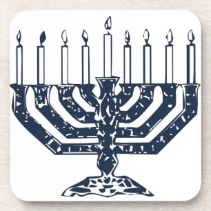 Dessous-de-verre Menorah