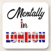 Dessous-de-verre Mental In London Beverage Coaster (Devant)