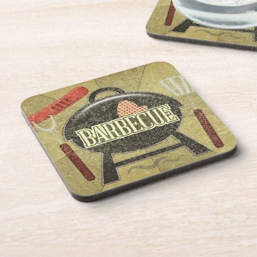 Dessous-de-verre Menu de barbecue (Côté gauche)