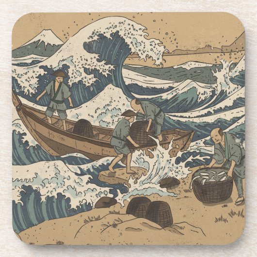 Dessous-de-verre Mer agitée (Devant)