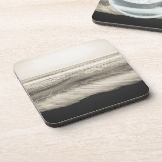 Dessous-de-verre Mer B&W à Hawaï (Côté gauche)