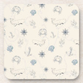 Dessous-de-verre Mer marine (Devant)