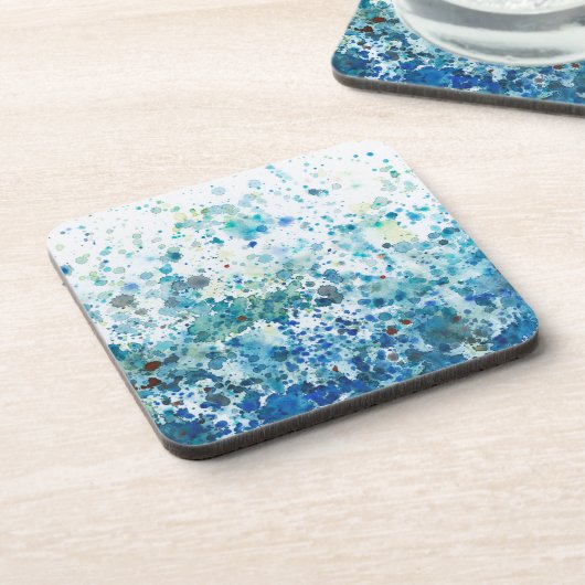 Dessous-de-verre Mer Speckée I (Côté gauche)