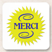 Dessous-de-verre Merci (Devant)