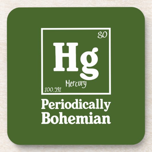 Dessous-de-verre Mercure (Devant)